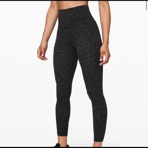 Lululemon leopard leggings